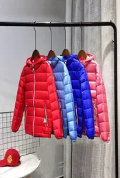 selling logo children039s boys and girls039 90 duck down Hooded keep warm thicken down jackets CoatTop quality2208742