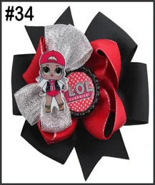 5PCS Doll Hair Bows z Suprise Bowsdolls Clips Girl Hair Bows for Girl Hair Akcesoria 5976418