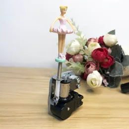 DIY-Spieluhr-Mechanismus mit flexibler Drehwelle, Ballerina-Spieluhr, Geburtstagsgeschenk, Weihnachten, ungewöhnliche Geschenke, Geschenk 220409236F