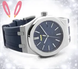 Popolare Presidente Successo Business da uomo Orologio con quadrante grande Vetro zaffiro Movimento al quarzo per esterni Orologio in gomma Orologio da polso bello di fascia alta Accessori Regali