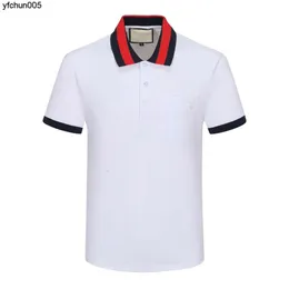 LAPEL POLO SHIRT MENS MENS KORTSLEEVED T-shirt Men New Summer Trend Brand All Casual Half-Sleeved Top M-3XL G6 {Kategori}