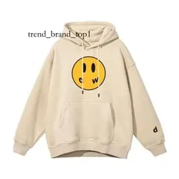 Drew Hoodie Designer Hoodie Drew Mens Hoodiesmiley Face Yellow Man Retro Draw Hoodie Letters Print Sweatshirt Women's Tshirt Spring Trend Long Sleeve Top High 8959