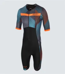 Bölge3 2020 Yaz Men039S Triatlon Deriler Bisiklet Forması Kısa Kollu Tulum Yolu MTB Bisiklet Koşu Giysileri1535384