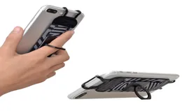 Защитный ремешок TFY с вращающимся на 360° металлическим кольцом-держателем на палец для iPhone 6 Plus, iPhone 6s Plus, iPhone 7 Plus6828430