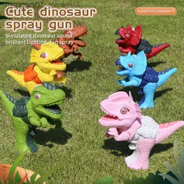 Areia jogar água diversão arma brinquedos crianças dinossauro spray pistola de água verão brinquedos ao ar livre deve ter para esfriar o verão crianças jogo de verão presente yq240307 l240312