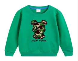 Детский осенний свитер 039s, новый стильный детский топ 039s с длинными рукавами, модный пуловер для мальчиков и девочек1781415