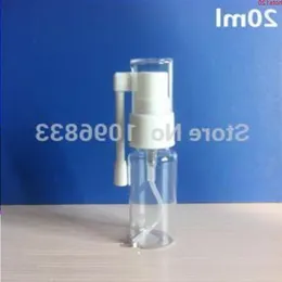 20ccプラスチック経口スプレーボトル、ロータリートランク付き20mlの医療鼻ボトル、100pcs/lothood数量auhhg