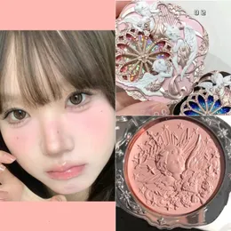 Blomma känner till Little Angel Blusher Natural Brightening Skin Tone Rouge High Tint Lightweight Varaktande Blush Cream Cheek Cosmetics 240305