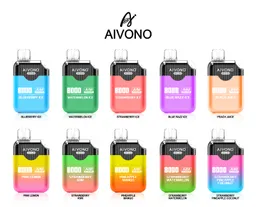 100%Original AIVONO AIM CLEAR 8000 PULDS DIRECTABLE POD DITECH BOX 8K 9K PULD BAR E Cigarett 18 ml Uppladdningsbar batteri Vaper Mesh Coil Vapers