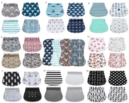 17 Style Baby Burp Cloths Baby Bibs Karmienie szmatki z ręcznikiem pielęgniarskim dla noworodków Organiczna bawełna