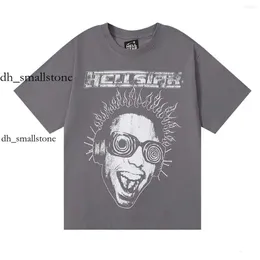 Rhude Tシャツ贅沢な特大TシャツメンTシャツHellstar Y2Kルーズ短い袖の女性用Tシャツパンクスタイル最高品質の印刷パターン