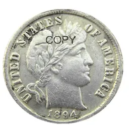 Us Barber Dime 1894 P O rzemieślnicze srebrne kopie monety metalowe matryce Factory 272L