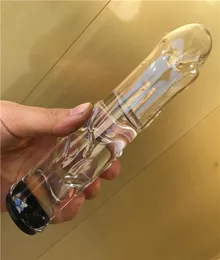Полый стеклянный фаллоимитатор с добавлением ледяной воды, анальная пробка, анальная пробка, искусственный пенис, массажная палочка для ануса MX20042267260414251254