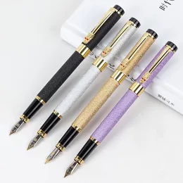 Metallkran Fountain Pen Ink Pen Frosted Pen Holder Business Present Office Finance Student Writing Supplies