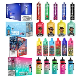 E Diposable Diposable Vape Cewka Elektroniczna papieros Puff 10K Puff12k Puff 15K Puff 16k Hifancy Star Vapes Puffbar Eu Warehouse Bateria 26 ml kapsuła