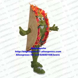 Mascot Costumes Burrito Tortilla taco kukurydzy naleśnik kukurydziany Chipotle Mexican Grill Mascot Mascot Dorosły Charaktery Costume Targowe targi ZX2737