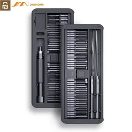 Control Youpin JIMI JMGNT80 Screwdrivers Set replaceable 80 In 1 Precision Multiused DIY Repair 72PC S2 Alloy Steel Bits With 2 Rods