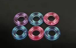 100pcs/lot penis cockrings penis ring male men cock ring rings unjaculation donuts flexible 접착제 수탉 ll