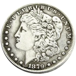US 1879-P-CC-O-S Morgan Dollaro Copia Moneta Ottone Ornamenti Artigianali replica monete decorazione della casa accessori306v