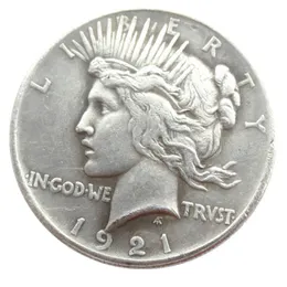 US-Friedensdollar von 1921, versilberte Kopiermünzen, Herstellung von Metallstempeln, Fabrik 242f