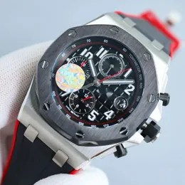 Superclone zegarki zegarki luksusowe wysokiej jakości zegarek na nadgarstek luksusowe dębowe mens mechanikalaps AP zegarki Royal Mens Watch Boxbox Chronograph Offs Ytr6 P1 GZC0