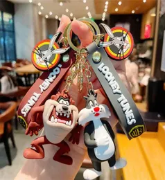 Creative fun cute myna doll keychain cartoon pendant trendy bag pendant small gift7051964