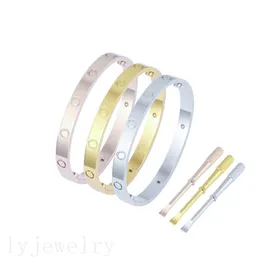 Bracciale di lusso con motivo a lettere minuscole all'interno di un braccialetto di lusso da uomo per la festa della mamma, braccialetti chic non allergici, bracciale in acciaio inossidabile placcato oro argento complesso ZB061 I4