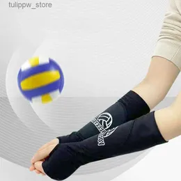 Protective Sleeves Knee Pads Men Women Passing Forearm Sleeves Breathable Arm With Protection And Thumb Hole Brace For Basketball Volleyball L240312