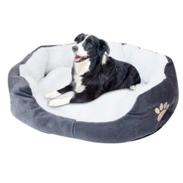 Kennels Pens Pet Dog Yatak Peluş Sıcak uyku kanepe Pets Mat Çıkarılabilir Kapak Köpekler için Kediler P7ding272t