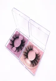 Dramatyczne 25 mm 27 mm 30 mm norki rzęsy 3d 4d 5d 6d 7d 100 okrucieństwa Siberian Mink Fur Lashes Prywatna etykieta 9443730