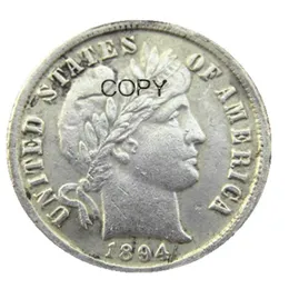 Us Barber Dime 1894 P O rzemieślnicze srebrne kopie monety metalowe matryce Factory 243o