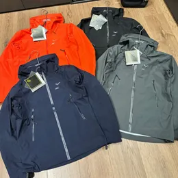 Erkek Ceket Açık Hardshell Ceket Tasarımcısı Rüzgar geçirmez su geçirmez ceketler fermuarlı sweatshirt erkekler kadınlar hırka ceket işlemeli yağmurluk kapüşon