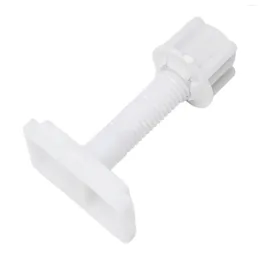 Toalettstol täcker badrum gångjärnskruvar plastbultar ersättare reservdelar 2 skjutplattor brickor 6 cm skruv hög kvalitet