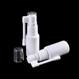 Atomizzatore portatile per naso con spruzzatore con rotazione di 360 gradi Pompa nasale in plastica bianca nebulizzata Bottiglie spray naso vuoto 10ml Qdtel Sqdkf