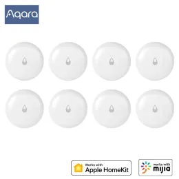 제어 AQARA IP67 물 누출 센서 Zigbee 침수 홍수 탐지기 알람 보안 보안 센서 HomeKit Xiaomi Mi Home과 함께 작동합니다.