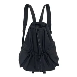 HBP Non-Brand 2024 New Design korean bag China Female Nylon Backpack Wholesale Laptop Solid Color Fashion