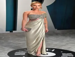 Scarlett Johansson Sequins Sukienki na bal