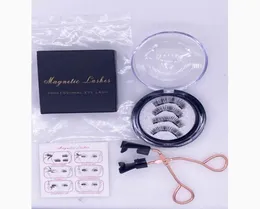 Magnetic False Eyelashes with Applicator 3D Natural For Mink Eye las hes Extension Long Reusable faux cils magnetique6273386