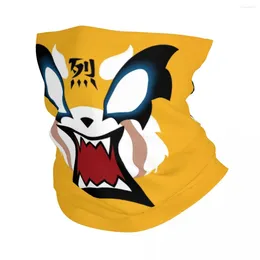 Банданы Aggretsuko Aggressive Retsuko Screaming Bandana Neck Gaiter UV Protection Face Scarf Cover Japan Anime Headwear Tube Balaclava