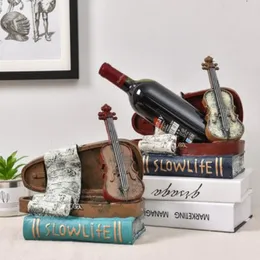 Scaffale per vino rosso creativo americano decorazioni per la casa ornamenti stile rurale soggiorno armadietto del vino espositore per vino espositore281N