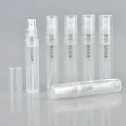 2ml 3ml 5ml 10ml زجاجة العطور البلاستيكية فارغة قابلة لإعادة التعبئة زجاجة رذاذ عينة Rvabh