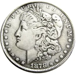 USA 1878-P-CC-S Morgan Dollar Copy Coin Brass Craft Ornaments Replica Coins Home Decoration Accessories242y