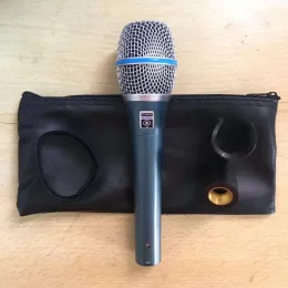 Microfones beta87a handhållen karaoke trådbunden dynamisk mikrofon beta 87 87a beta87c vokal live kyrka pc sjunga mic mike gratis frakt