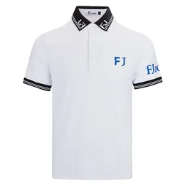 İlkbahar/Yaz için Yeni Erkek Golf Giysileri Açık Hava Spor Gömlek Hızlı Kurutma Nefes Alabası Polo Gömlek Sıradan çok yönlü yaka kısa kollu tişört