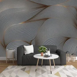 安価な壁紙の割引幾何学的抽象ラインデジタル装飾HD装飾美しい壁紙244V
