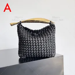 Tote 10A Genuine Leather Made Mirror 1:1 quality Designer Luxury bags Fashion Handbag Shoulder bag Woman Bag intreccio Sardine 21cm With Gift box set WB129V