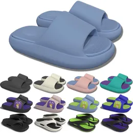 Frakt P1 Slides Sandal Free Designer Sliders For Sandals Gai Pantoufle Mules Men Kvinnor tofflor Tränare Flip Flops Sandles Color26 365 WO S