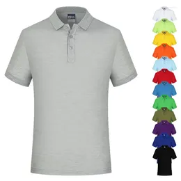 Men's Polos Men Formal Polo T Shirt Short Sleeve Wholesale Casual Collar Shirts Blank Poloshirt Summer Clothing Kaos Pour Hommes