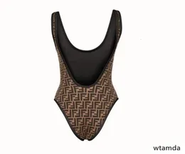 2019 Summer Projektant OnePiece Swimsuit for Women Brand Bikini ustaw luksusowe stroje kąpielowe z literami FF Lady Backless Kąpiel 2 S5798395