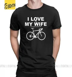 Я люблю, когда моя жена позволяет мне купить еще одну велосипедную футболку, забавные летние новые футболки с одним вырезом, мужские футболки с короткими рукавами 100, хлопок Y26357737